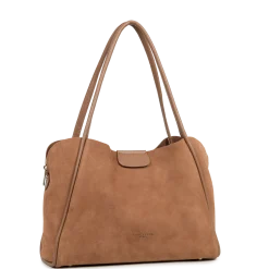 Clearance Grand sac cabas épaule Femme Suède