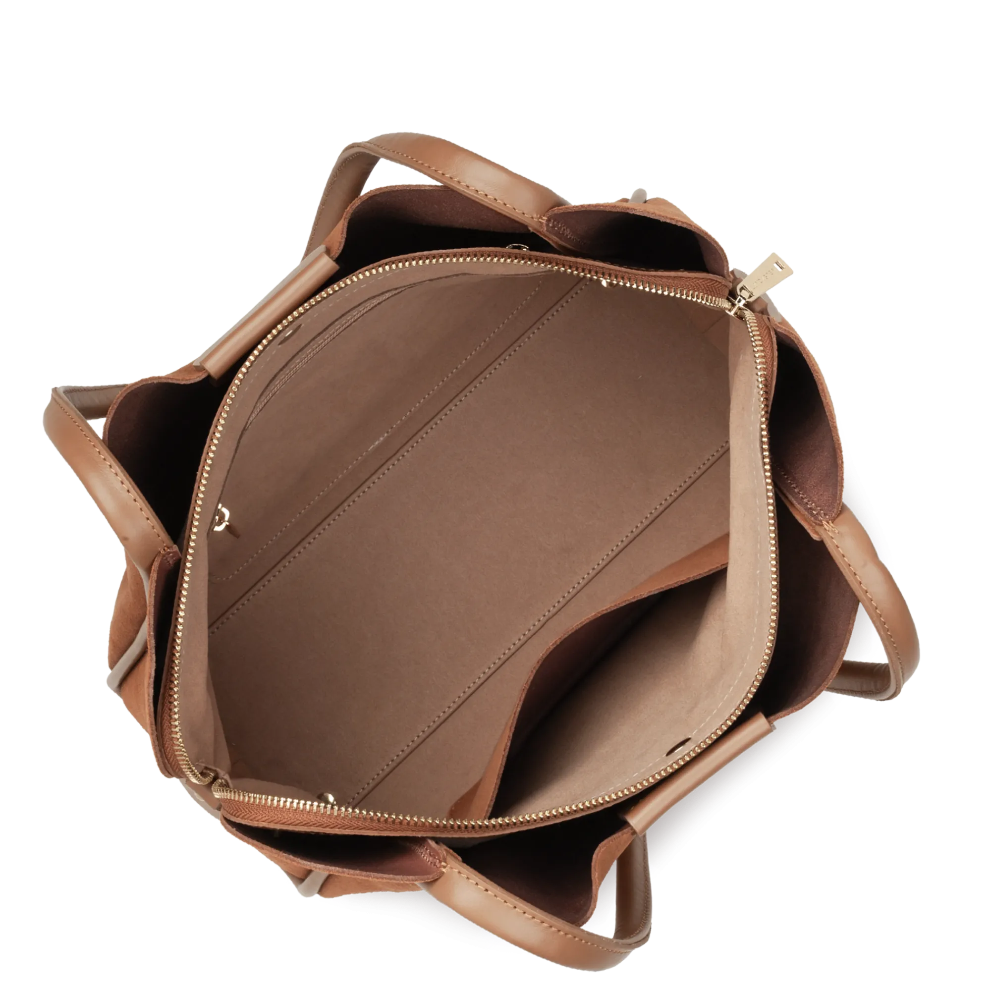 Clearance Grand sac cabas épaule Femme Suède