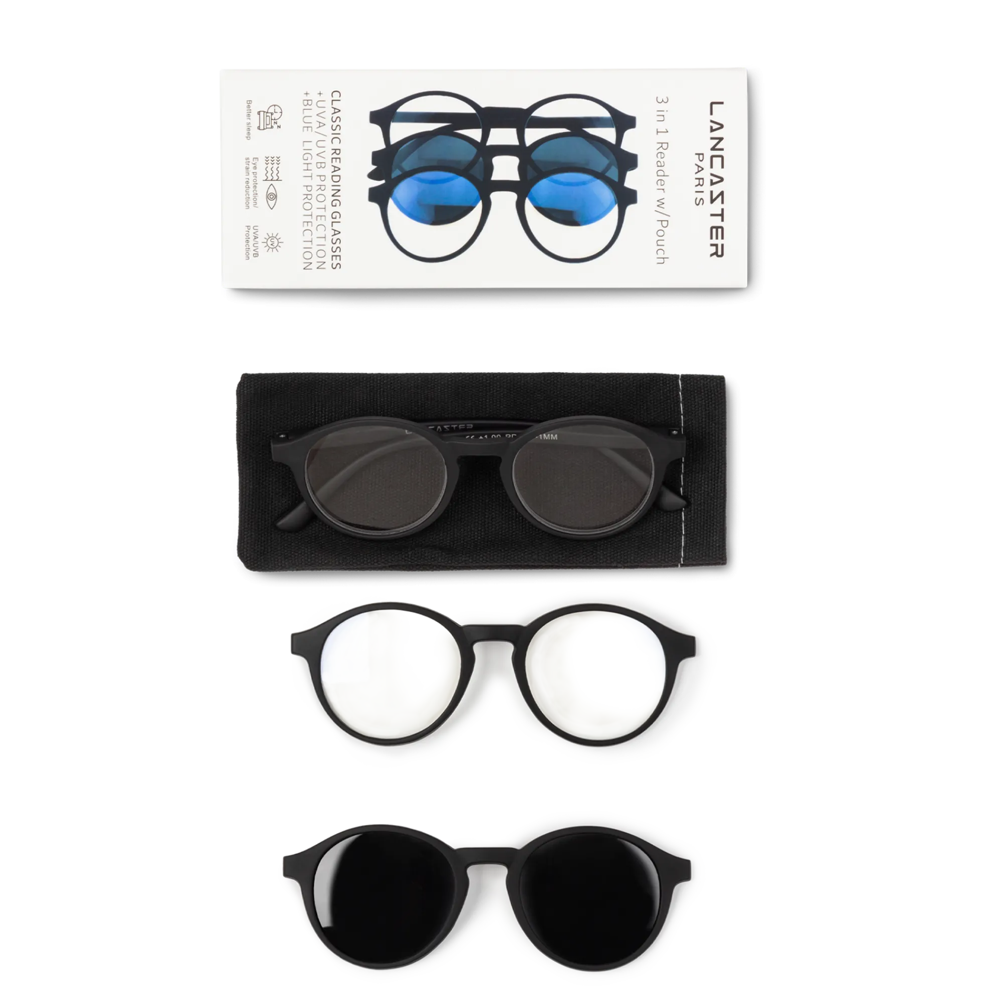 Online Lunettes de lecture 3-en-1 Femme Lunettes|Lunettes