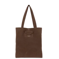 New Sac cabas épaule Femme Suède|Sacs Porté Épaule