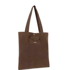 New Sac cabas épaule Femme Suède|Sacs Porté Épaule
