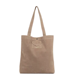 New Sac cabas épaule Femme Suède|Sacs Porté Épaule