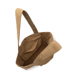 New Sac cabas épaule Femme Suède|Sacs Porté Épaule